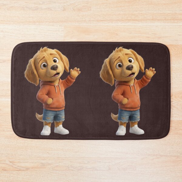 Item preview, Cute Puppy Milo Saying Hello designed and sold by veblar.