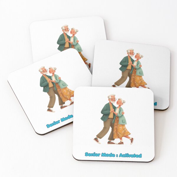 Item preview, Senior Mode Activated – Funny Aging Quote Design designed and sold by AmoebaPress.