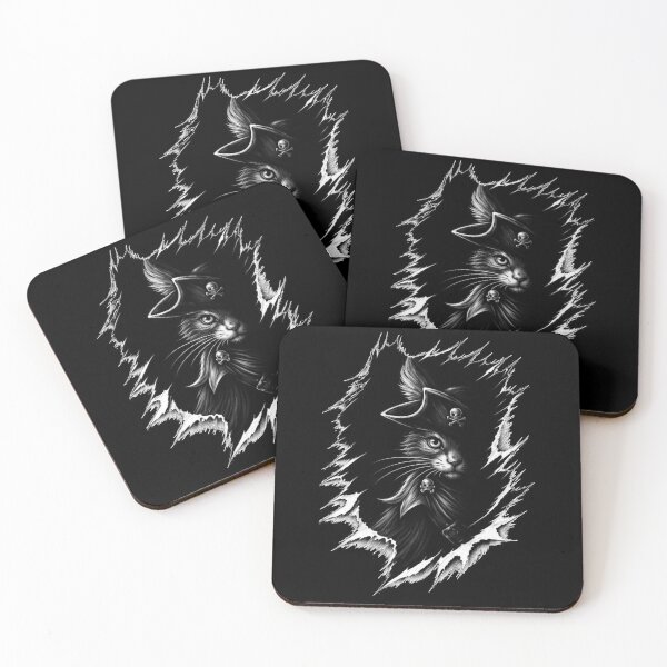 Item preview, Ripped Cat Pirate Crew designed and sold by Icareis-Studios.