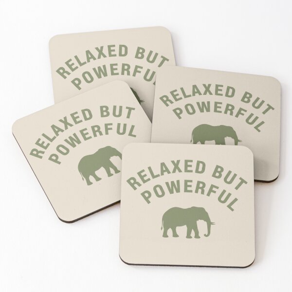 Item preview, Founder Composure: African Elephant Silhouette Modernist Sage Art Print designed and sold by SavannaStrikes.