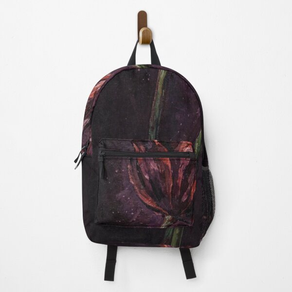 Item preview, Dark Tulip Dramatic Floral Oil Painting designed and sold by Cybertaoist.