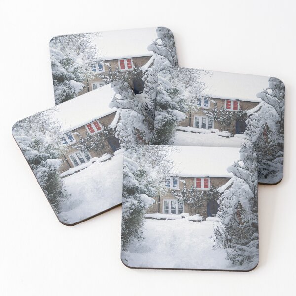 Item preview, cottage in winter designed and sold by Murph's Images.