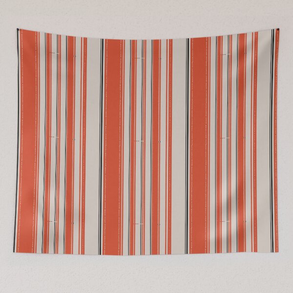 Item preview, Textured Red & Beige Vertical Stripes Pattern – Modern Retro Abstract Line Design designed and sold by WildHugeDot.