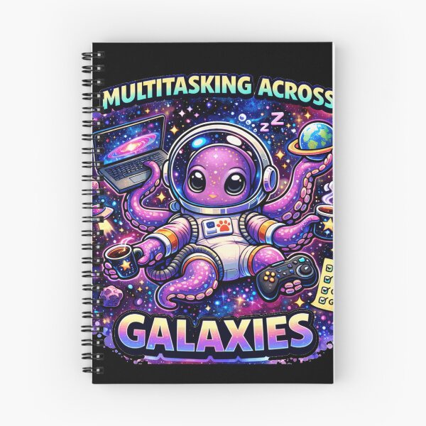 Artikelvorschau, Multitasking-Oktopus – Lustiger Gamer-Geek entworfen und verkauft von the-dovlat.