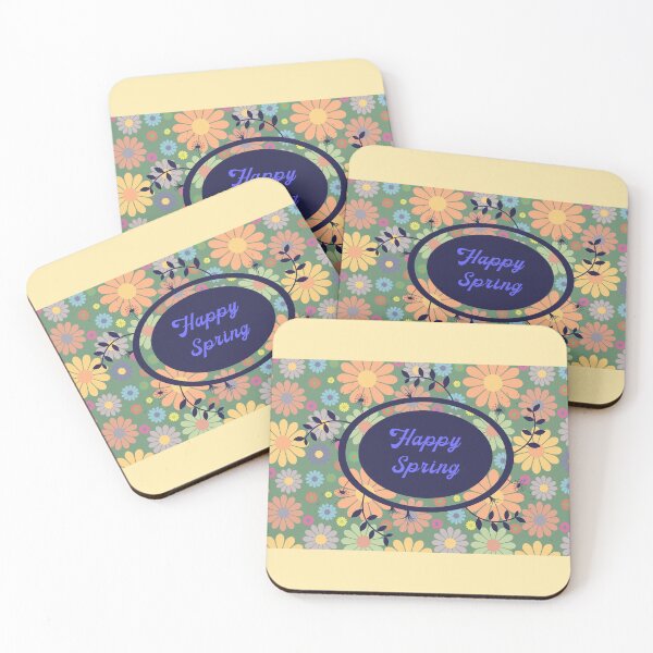 Item preview, Welcome spring with floral print designed and sold by Martapp.