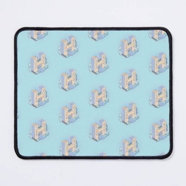 Item preview, Isometric Letter H - Modern Luxury Resort Architecture designed and sold by Soluna Studio.