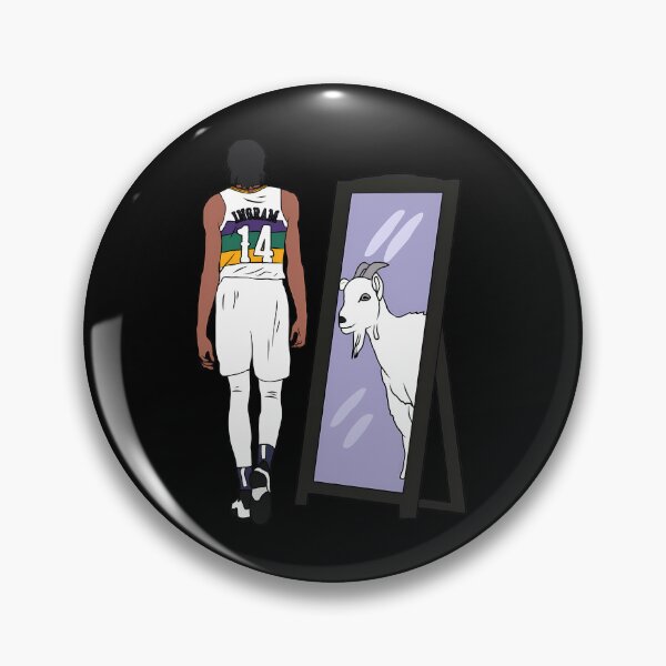 Item preview, Brandon Ingram Mirror GOAT (New Orleans)  designed and sold by Snope.