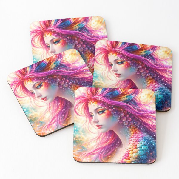 Item preview, Vibrant Mermaid Fantasy designed and sold by cuprum.