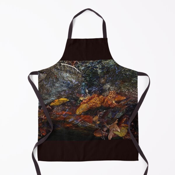 Item preview, Autumn Reflections in Flowing Water Abstract Nature Texture designed and sold by onubi.