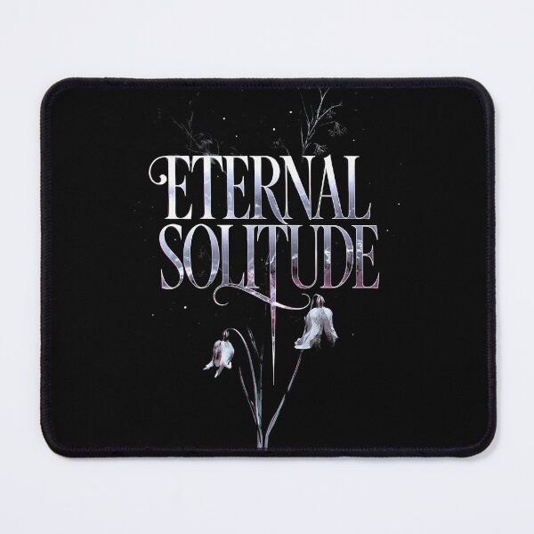 Item preview, Eternal Solitude Vintage Floral Aesthetic Typography designed and sold by MorbidDreams.