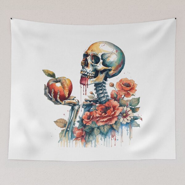 Item preview, Bones and apple designed and sold by uunaa.