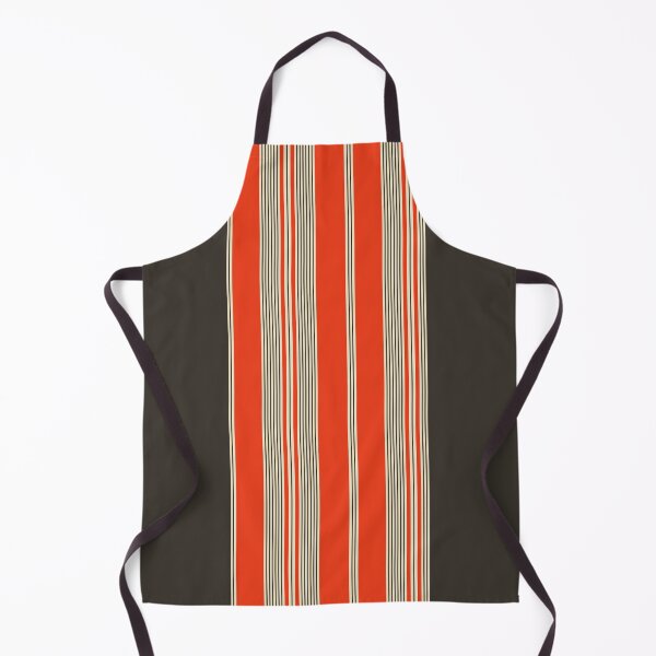 Item preview, Bold Red & Black Vertical Stripes – Modern Retro Minimalist Line Pattern with Contrast designed and sold by WildHugeDot.