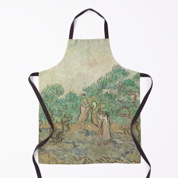 Item preview, The Olive Orchard by Vincent van Gogh: Post Impressionist Fine Art Print designed and sold by artofuniverse.
