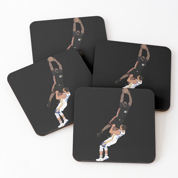 Item preview, James Johnson Dunk Over Steph Curry  designed and sold by Rojee's  canvas.