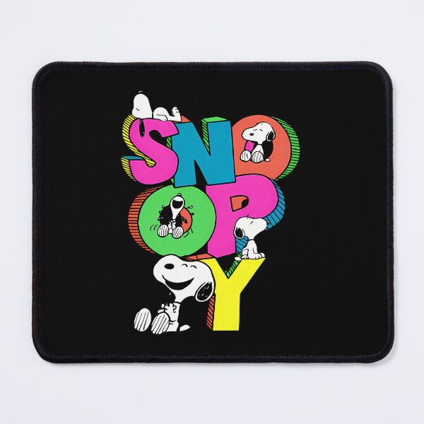 Item preview, Colorful Snoopy Typography Fun Cartoon Letters M10 designed and sold by matchbonus.