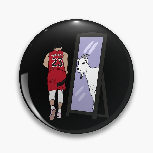 Item preview, Fred VanVleet Mirror GOAT  designed and sold by Rojee's  canvas.