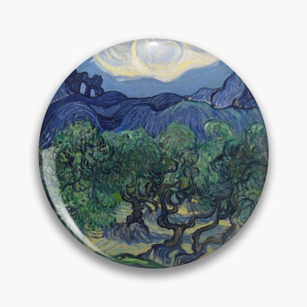 Item preview, The Olive Trees by Vincent van Gogh: Post Impressionist Landscape Poster designed and sold by artofuniverse.