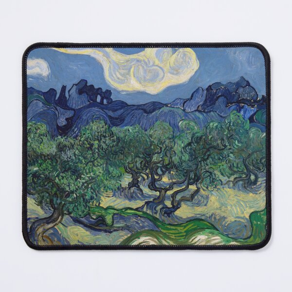 Item preview, The Olive Trees by Vincent van Gogh: Post Impressionist Landscape Poster designed and sold by artofuniverse.