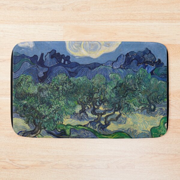 Item preview, The Olive Trees by Vincent van Gogh: Post Impressionist Landscape Poster designed and sold by artofuniverse.
