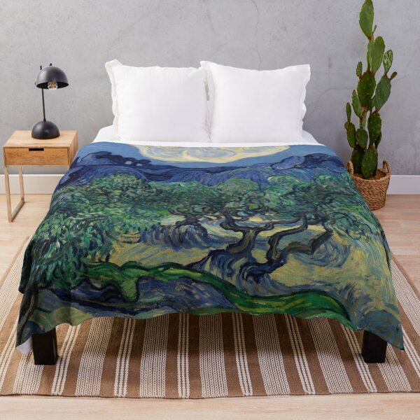 Item preview, The Olive Trees by Vincent van Gogh: Post Impressionist Landscape Poster designed and sold by artofuniverse.