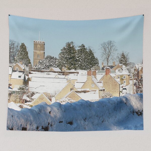 Item preview, snowy roof tops designed and sold by Murph's Images.