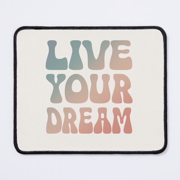 Item preview, Dream Big Quote in Retro Gradient Style designed and sold by Novalineastudio.