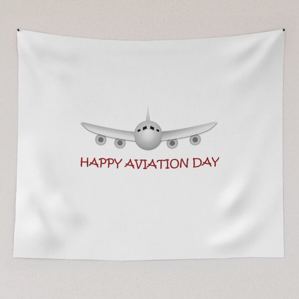 Item preview, Happy National Aviation Day designed and sold by GeniePixel.