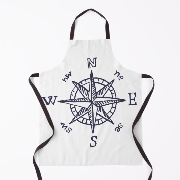 Item preview, Wind Rose Compass Sketch Navigation Art designed and sold by missbobbit.