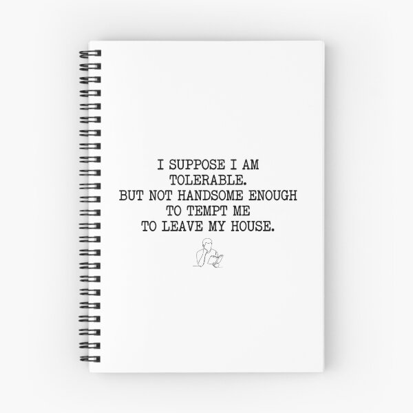 Item preview, Tolerable But Not Handsome Enough To Tempt Me Pride and Prejudice designed and sold by Fenay Designs.