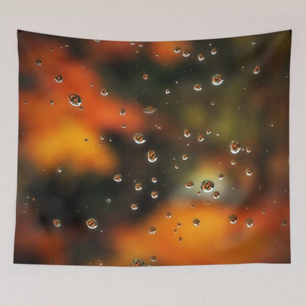 Item preview, autumn rain drops designed and sold by Murph's Images.