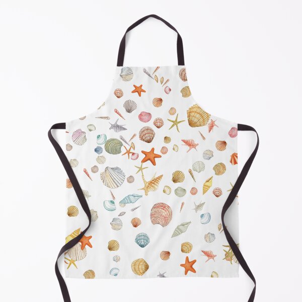 Item preview, Dreamy Beach Seashells Pattern designed and sold by NPrintsDesign.