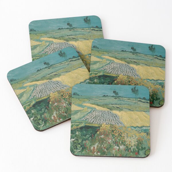 Item preview, The Plain of Auvers by Vincent van Gogh: Post Impressionist Landscape Poster designed and sold by artofuniverse.