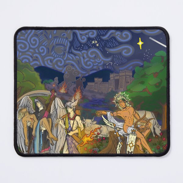 Item preview, Greek Mythology Night Scene designed and sold by TomatiLove.