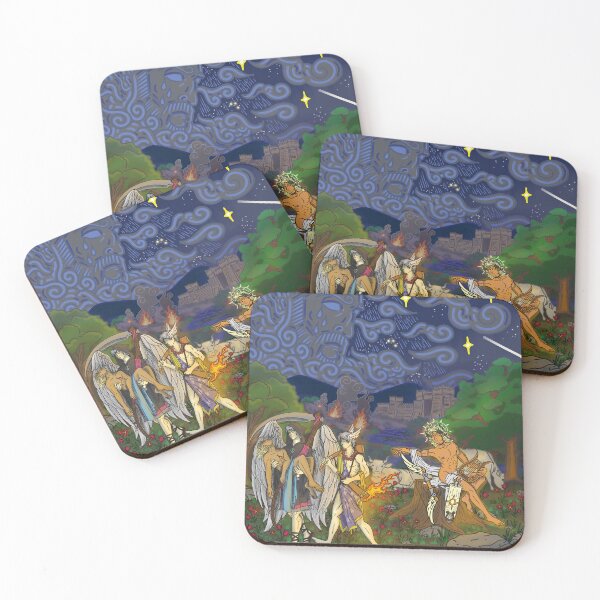 Item preview, Greek Mythology Night Scene designed and sold by TomatiLove.