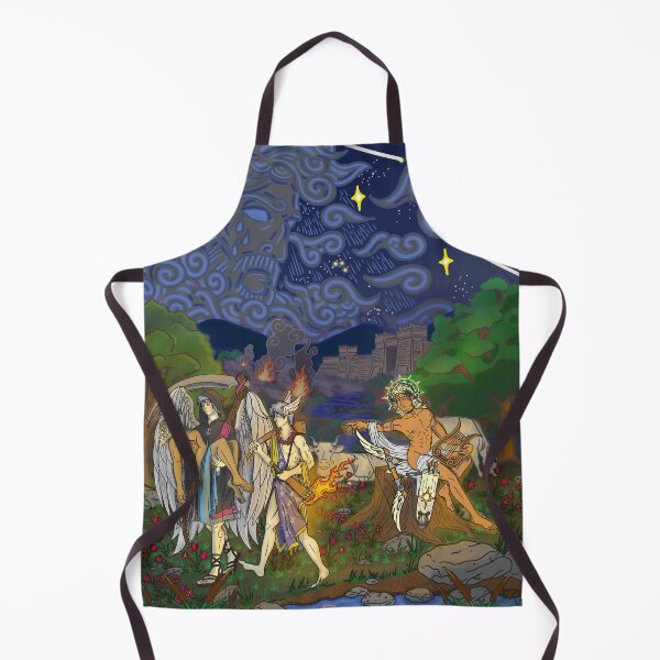 Item preview, Greek Mythology Night Scene designed and sold by TomatiLove.