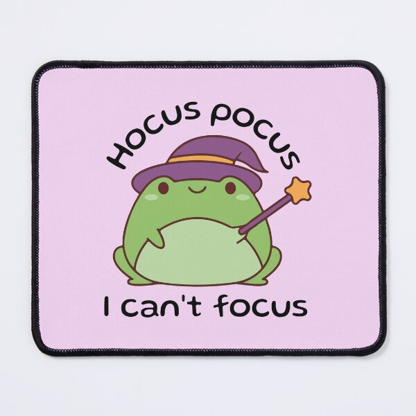 Item preview, Hocus Pocus I Can’t Focus Frog designed and sold by BrownHorse90s.