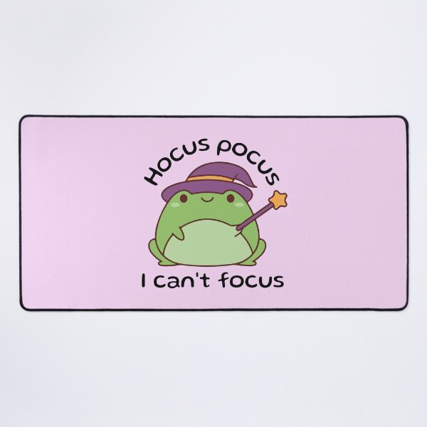 Item preview, Hocus Pocus I Can’t Focus Frog designed and sold by BrownHorse90s.