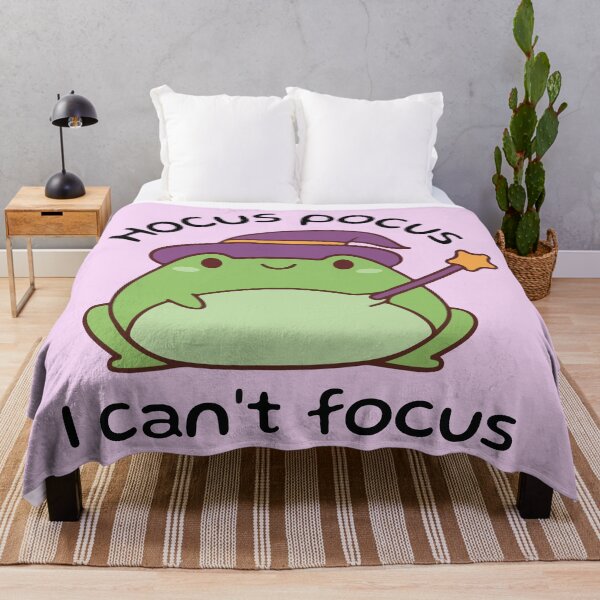 Item preview, Hocus Pocus I Can’t Focus Frog designed and sold by BrownHorse90s.