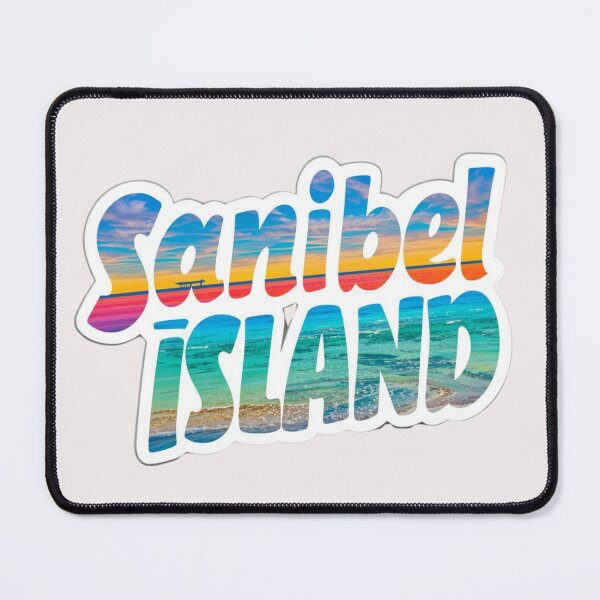 Item preview, Sanibel Island Rainbow Text designed and sold by PamLeeDesign.