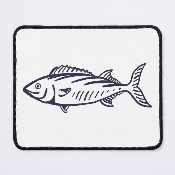 Item preview, Hand Drawn Fish Sketch Style Ocean Art designed and sold by missbobbit.