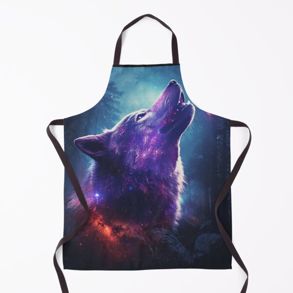 Item preview, Galaxy Wolf Art – Cosmic Wolves Aesthetic Space Animal Design designed and sold by Tpac-goods.