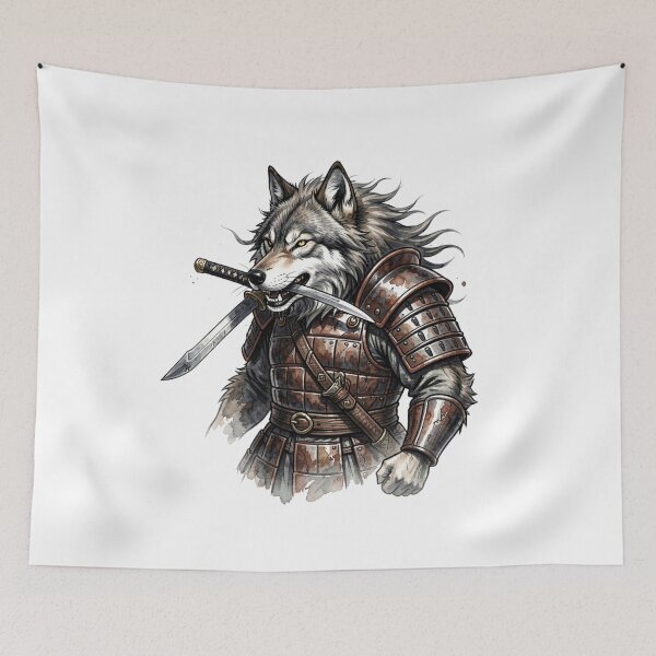 Item preview, Wolf Warrior ??️ designed and sold by catcurio.