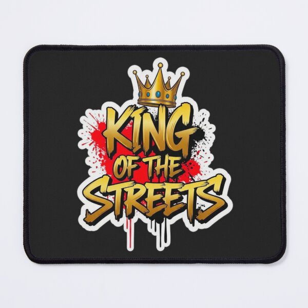 Item preview, King of the Streets - Urban Streetwear Graphic T-Shirt designed and sold by GraphicoGear.