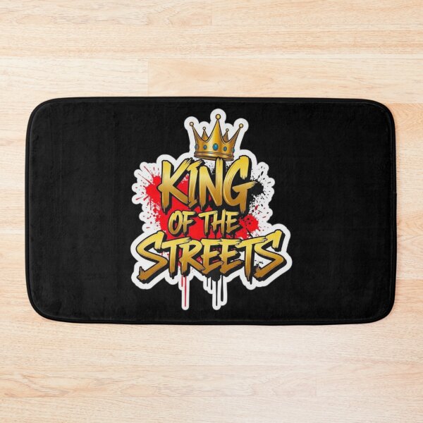 Item preview, King of the Streets - Urban Streetwear Graphic T-Shirt designed and sold by GraphicoGear.