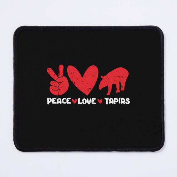 Item preview, Peace - Love - Tapirs Animals lover designed and sold by GabbyKash.