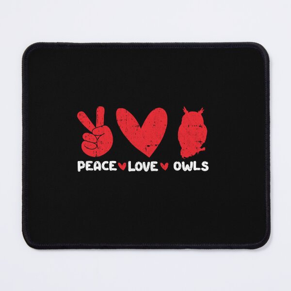 Item preview, Peace - Love - owls Animals lover designed and sold by GabbyKash.