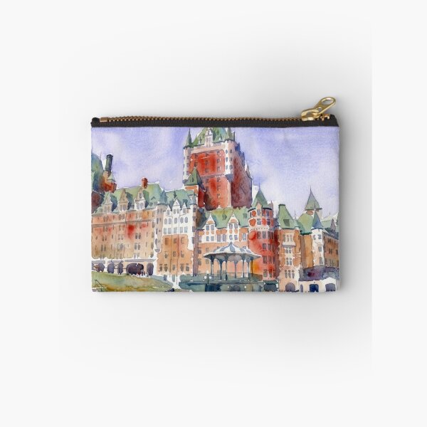 Item preview, Quebec Chateau Frontenac Watercolor designed and sold by caracatita75.