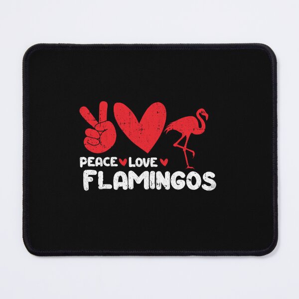 Item preview, Peace - Love - Flamingos Animals lover designed and sold by GabbyKash.