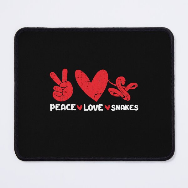 Item preview, Peace - Love - Snakes Animals lover designed and sold by GabbyKash.