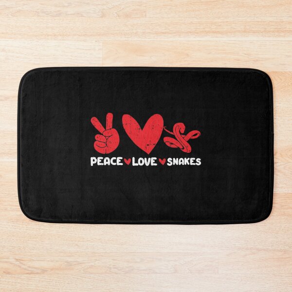 Item preview, Peace - Love - Snakes Animals lover designed and sold by GabbyKash.
